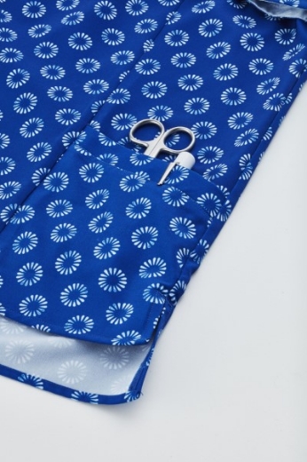 Picture of Bizcare Ladies Daisy Print Tunic Short Sleeve